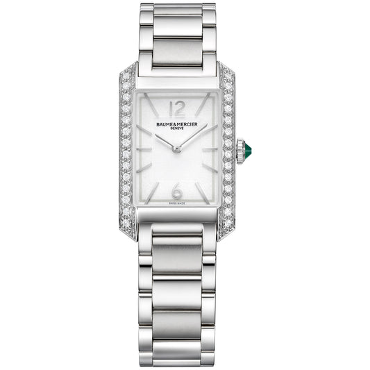 Baume & Mercier 'Hampton' Diamond Set Bracelet Watch MOA10631