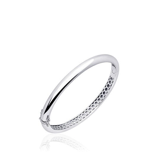 Gisser Silver Bangle SBA6