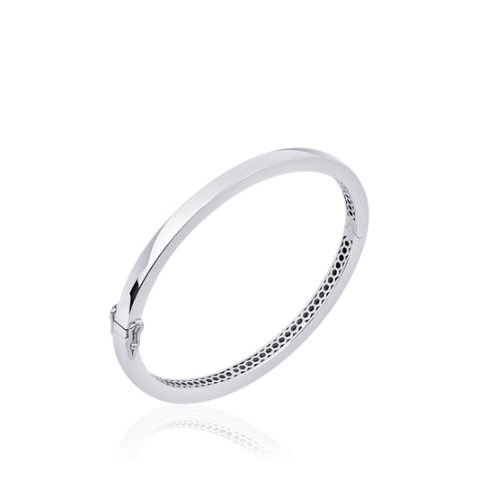 Gisser Silver Bangle SBB4