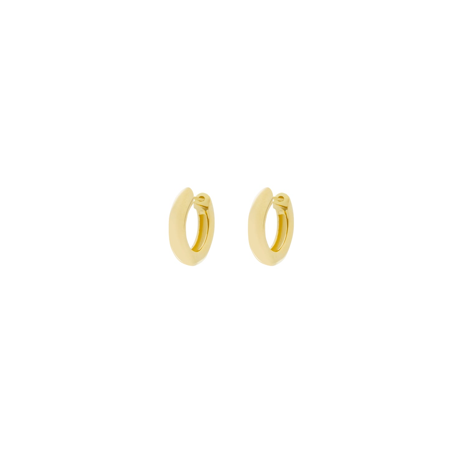 Carat 'Haley' hoops small gold vermeil - CE925Y-HALE-S