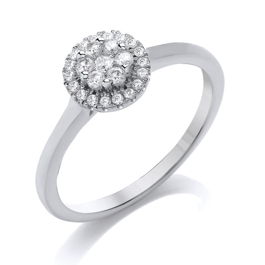 CRP01 Round Engagement Ring