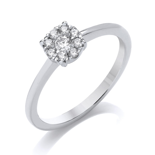 CRP04 Round Engagement Ring