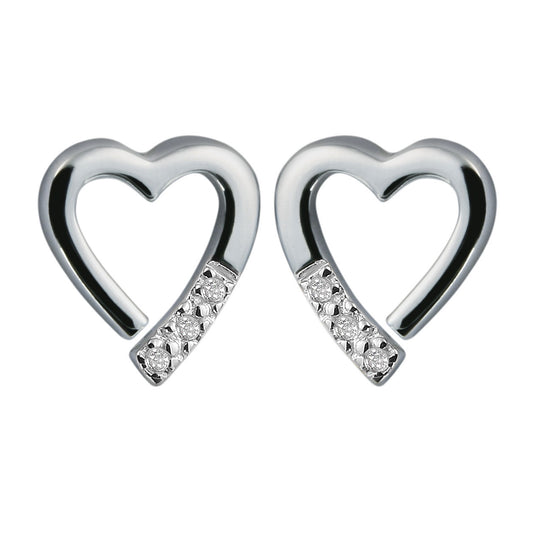 00017083 - Hot Diamonds Romantic Stud Earrings DE110.