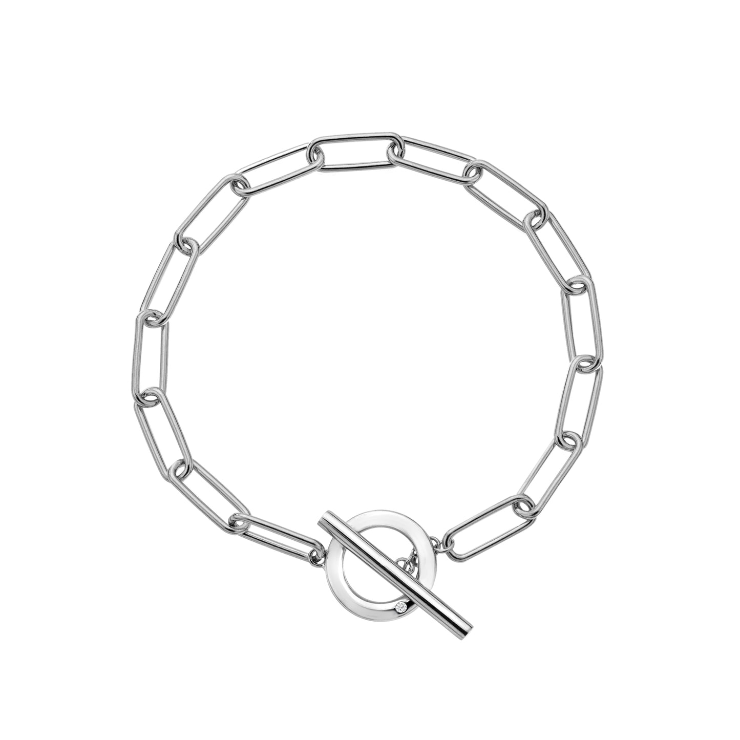 17422 - Hot Diamonds T- Bar Bracelet DL653.