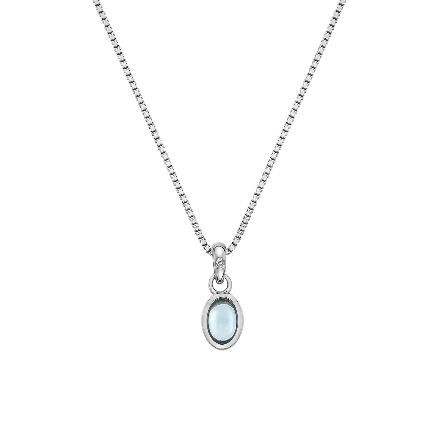 Hot Diamonds Blue Topaz Birthstone Pendant - December DP765.