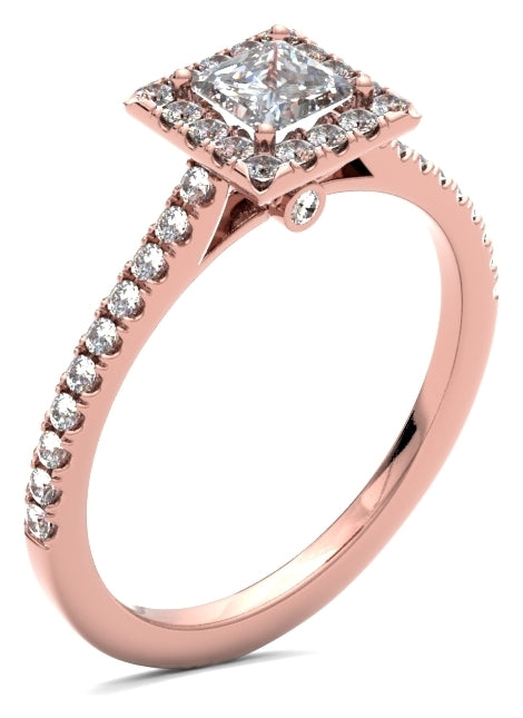 PHW01 Princess Engagement Ring