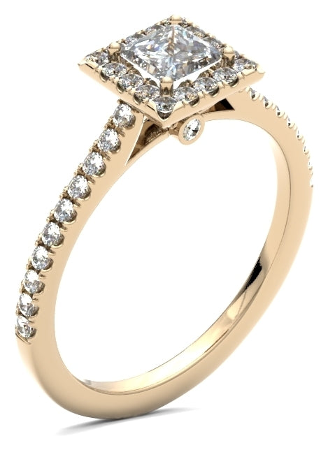 PHW01 Princess Engagement Ring